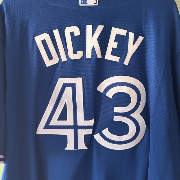 Toronto Blue Jays jersey DICKEY #43 majestic - Picture 5 of 6